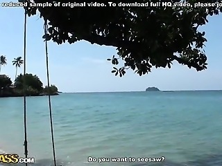 Thailand outdoor sex movie