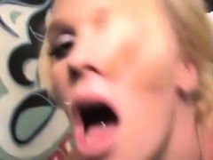 Preggo gang banged hoe cummed on