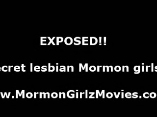 Hot lesbian pussy licking for Mormon girls