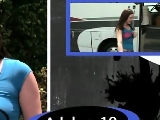 Nasty brunette bitches go crazy sucking