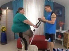 Fatzilla gets a workout