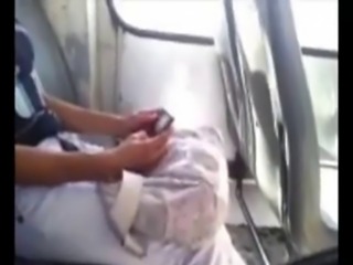 dickflasher in the bus
