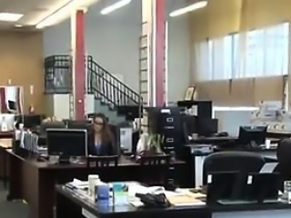 Hot Secretary Having Sex At The Office