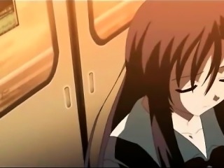 Innocent anime schoolgirl blows stiff