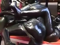 Perverted Lesbian Latex Freaks!