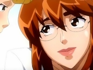 Busty anime lesbians rubbing