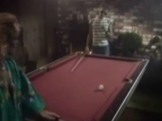 Fucking on the pool table