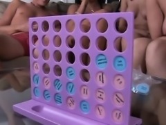 SpicyRoulette round with Connect Four game and Strip Poker