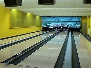 Fucking in the bowling alley