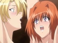 Two shemales anime with bigboobs chained and hot fucked