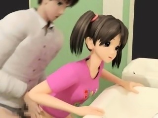 Teen animated freting cock and having sex