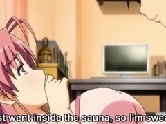 Cute Anime Girls In Sauna