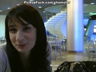 Titted student fuck in a mall