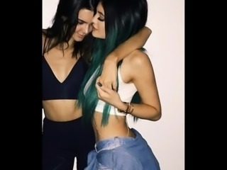 Kylie and Kendall Jenner  Real Lesbian Clips