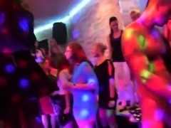 Peculiar teenies get totally crazy and undressed at hardcore