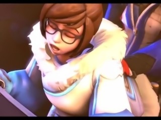 Mei in Overwatch have sex