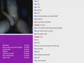 omegle 14 chubby masturbates OMEGLE