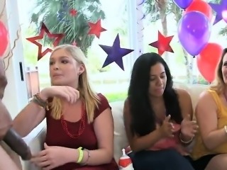 These girls go avid when cock is in their face