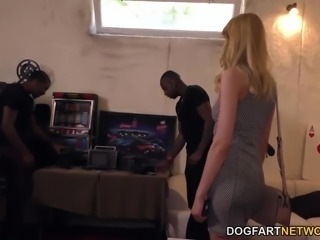 Bree Haze Gets DP'd by big black cocks
