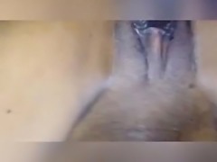 Fat juicy pussy squirt on his big black cock