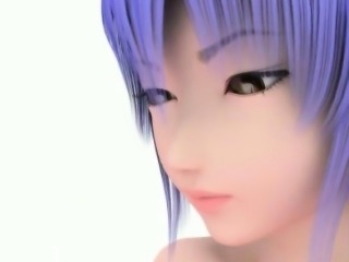 Sexy 3D anime cutie gets nailed doggy