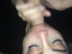 Teenager consumes it and spits jizz out