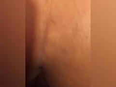 Fucking big booty black girl Ashley in the bathroom