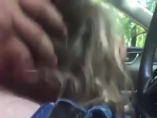 blonde sucking cock like crazy