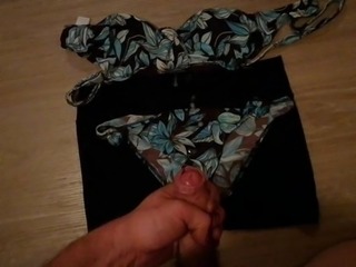 Skirt and Bikini Cum