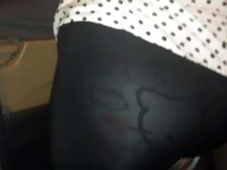 Transparent see through leggings 80