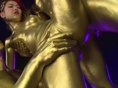 Heard of "golden sex"? well, here is a threesome version of the trendy sex
