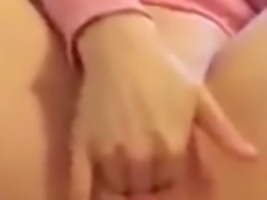 Japanese girl masturbating