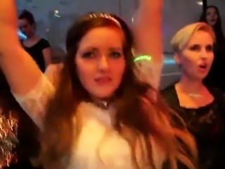 Foxy girls get fully mad and stripped at hardcore party