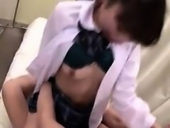 Sweet Asian schoolgirl is aching for a hard dick and a deep