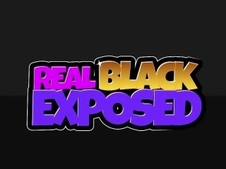 RealBlackExposed  Taylor Starr Tries Not To Get Caught