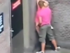 Extreme public sex in the street daytime voyeur video