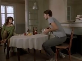 Beautiful brown-haired girl has a magic night with her handsome BF