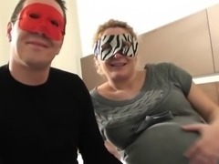 the masked pregnant slut