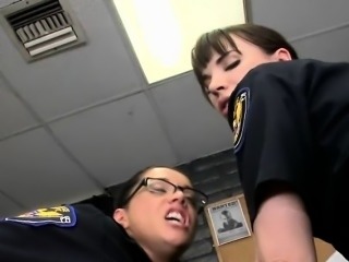 Slutty Police Officers Get Bent Over By Crooks
