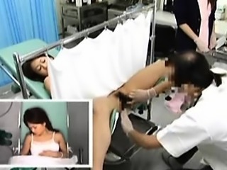 Pretty Oriental girl has a horny doctor deeply banging her