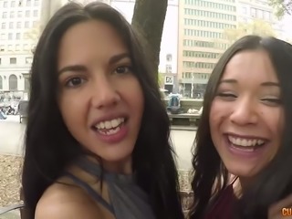 Random girl on streets fucks damn wild in hardcore porn video