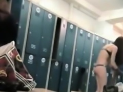 amateur cuties spied in locker room