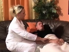 Mature Doctor Sharon Fucks Patient
