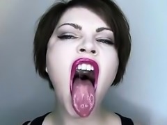 LIPSTICK COVERED MOUTH FETISH