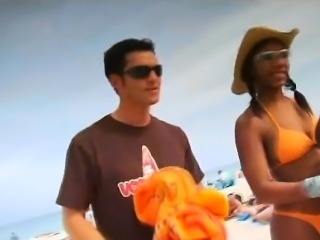 Perverted beauty goes with a stranger and fucks him hard