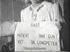 Dr. Longpeter Heals by Fucking (1940s Vintage)