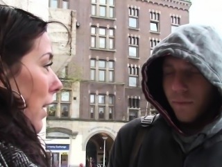 Real sex tourist busting his nut in Amsterdam
