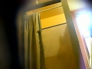 Enjoy hidden cam video of my friend's slutty ex-wife in the shower