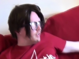 The Nerd gives Alexis a mouth full of cock