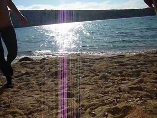am Strand
